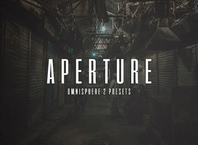 the kit plug APERTURE (OMNISPHERE 2 PRESETS)